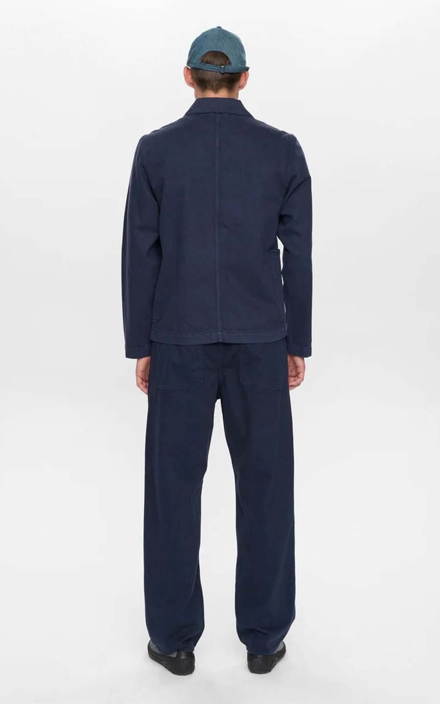 Marineblauw Overshirt