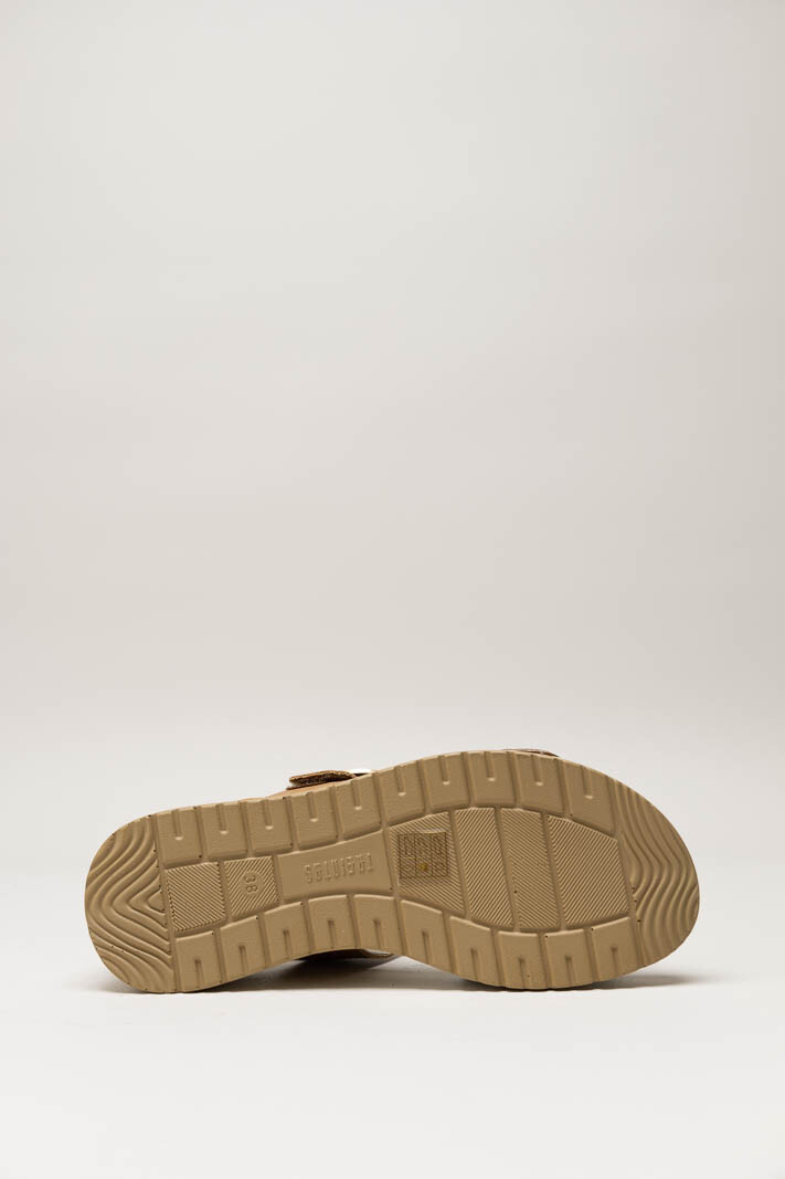 Cognac Sandaal sleehak image