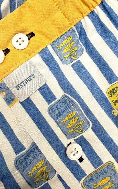 Lichtblauw Boxershorts