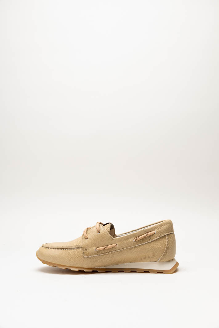 Donkerbeige Veterschoen image