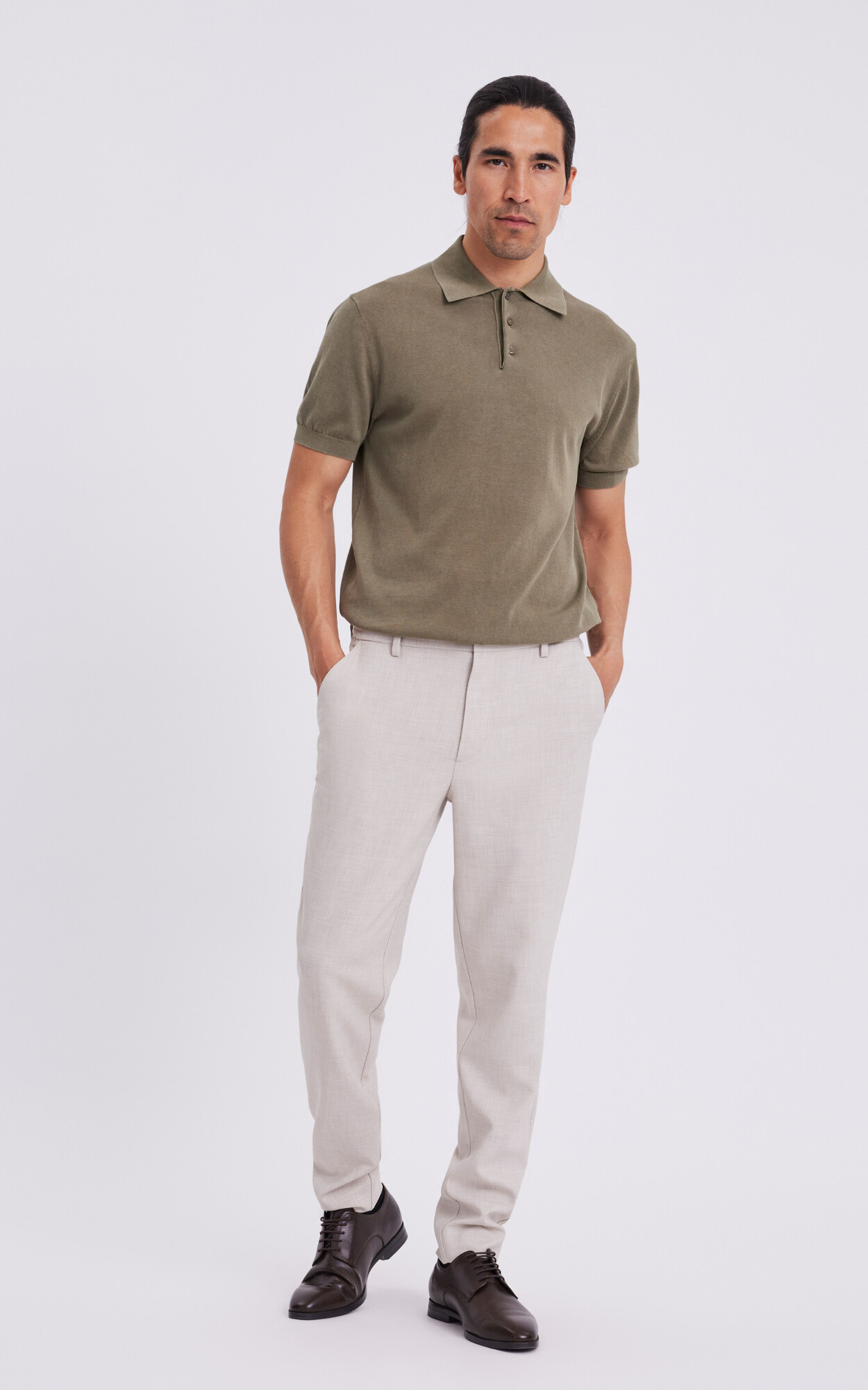Grijs Broek