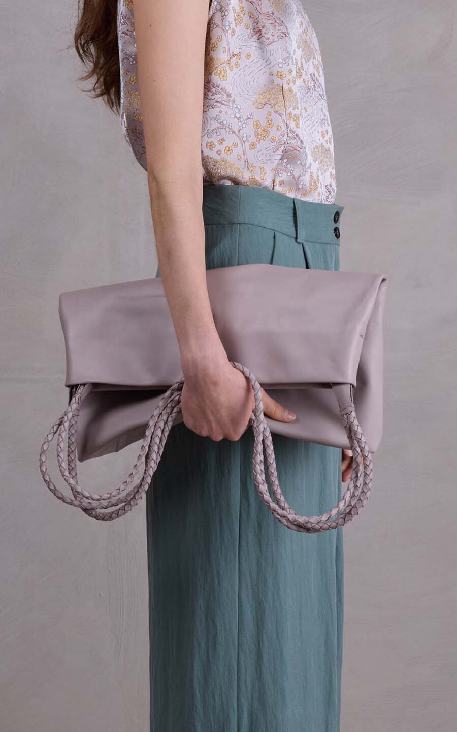 Taupe Clutch