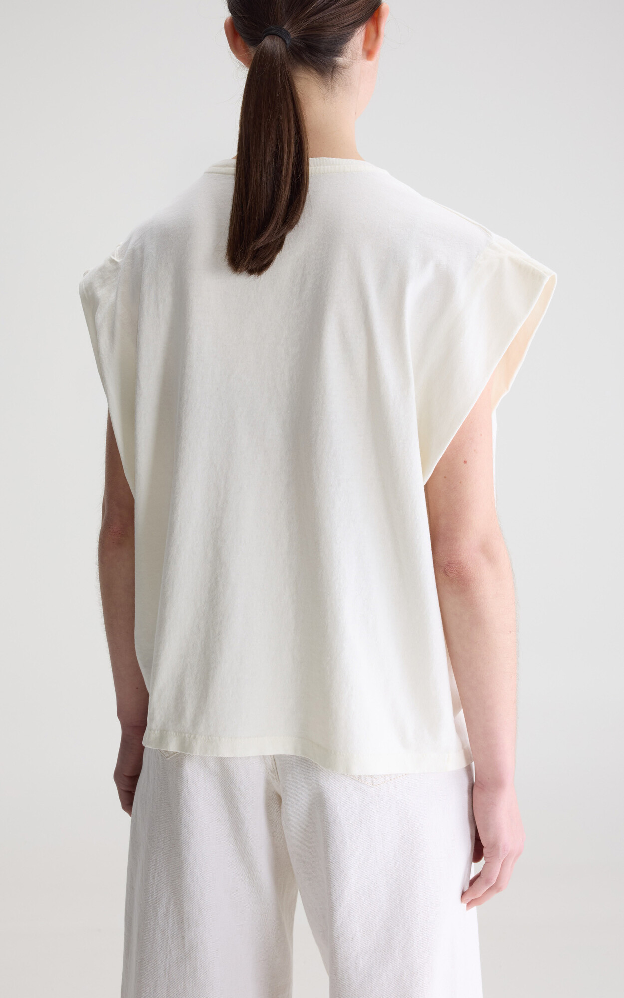 Wit T-shirt/top