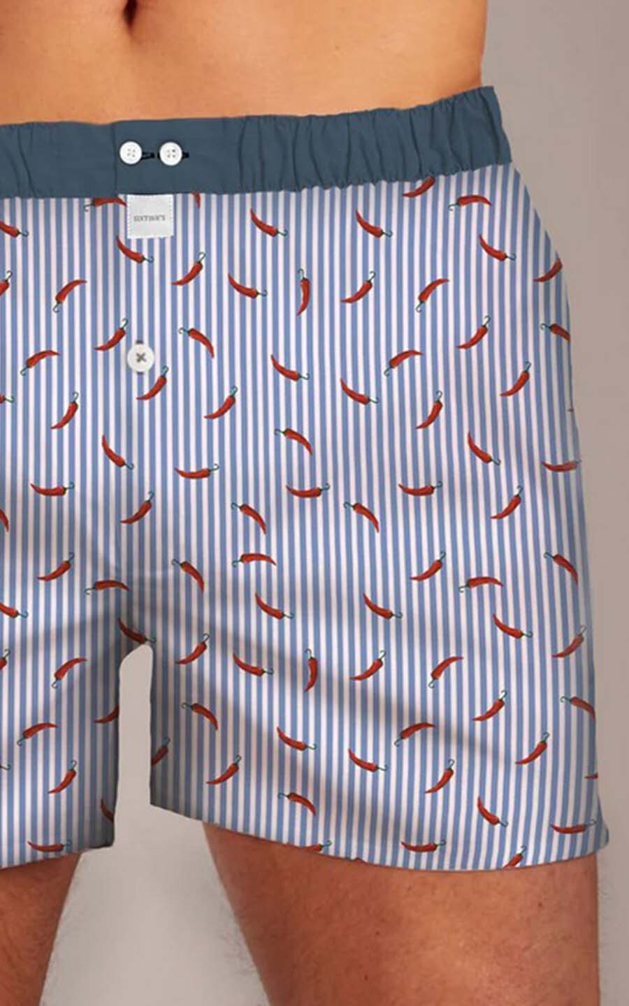 Blauw Boxershorts
