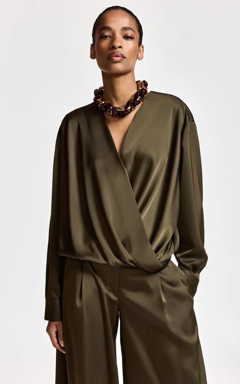 Kaki Blouse