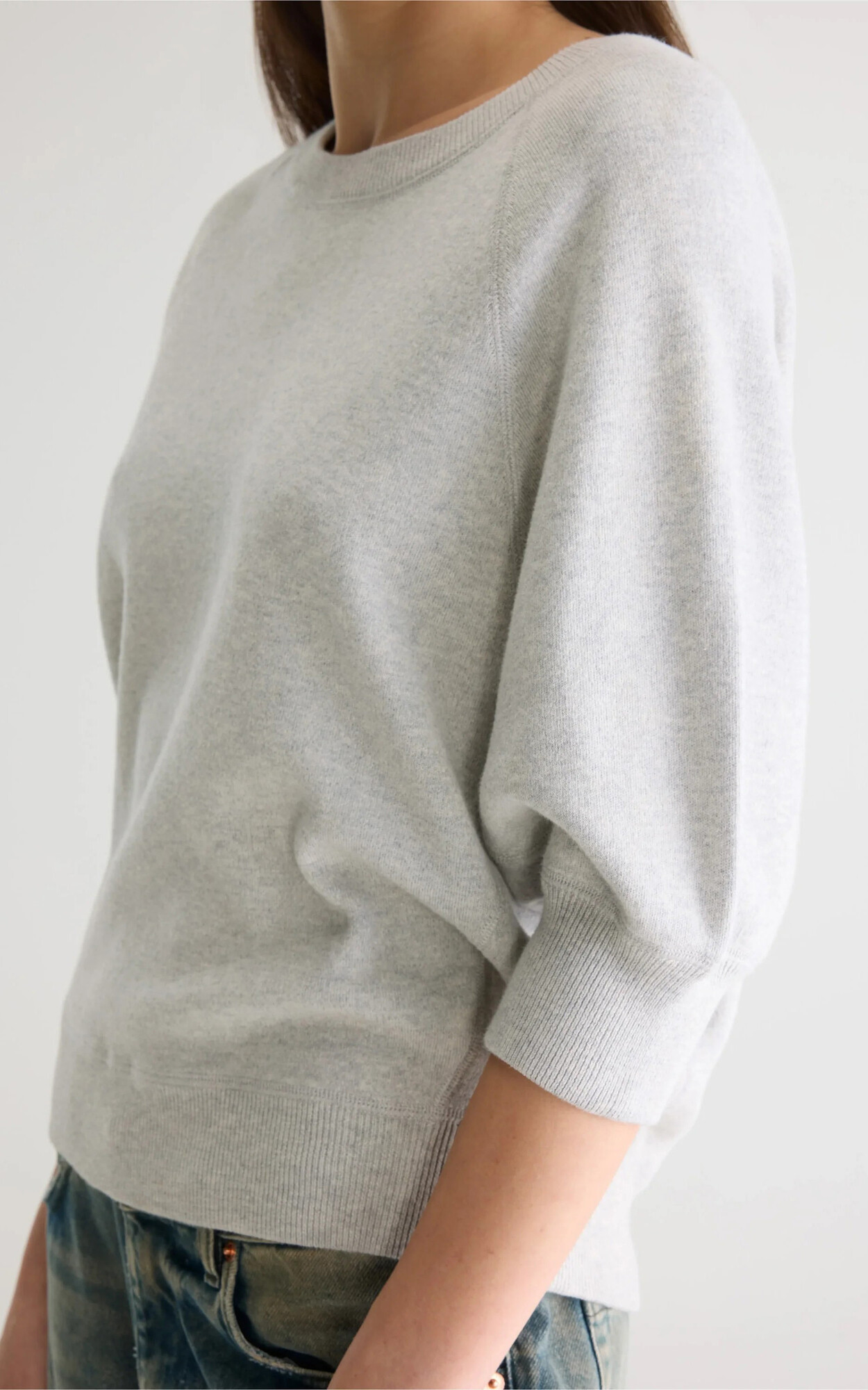 Lichtgrijs Sweater image