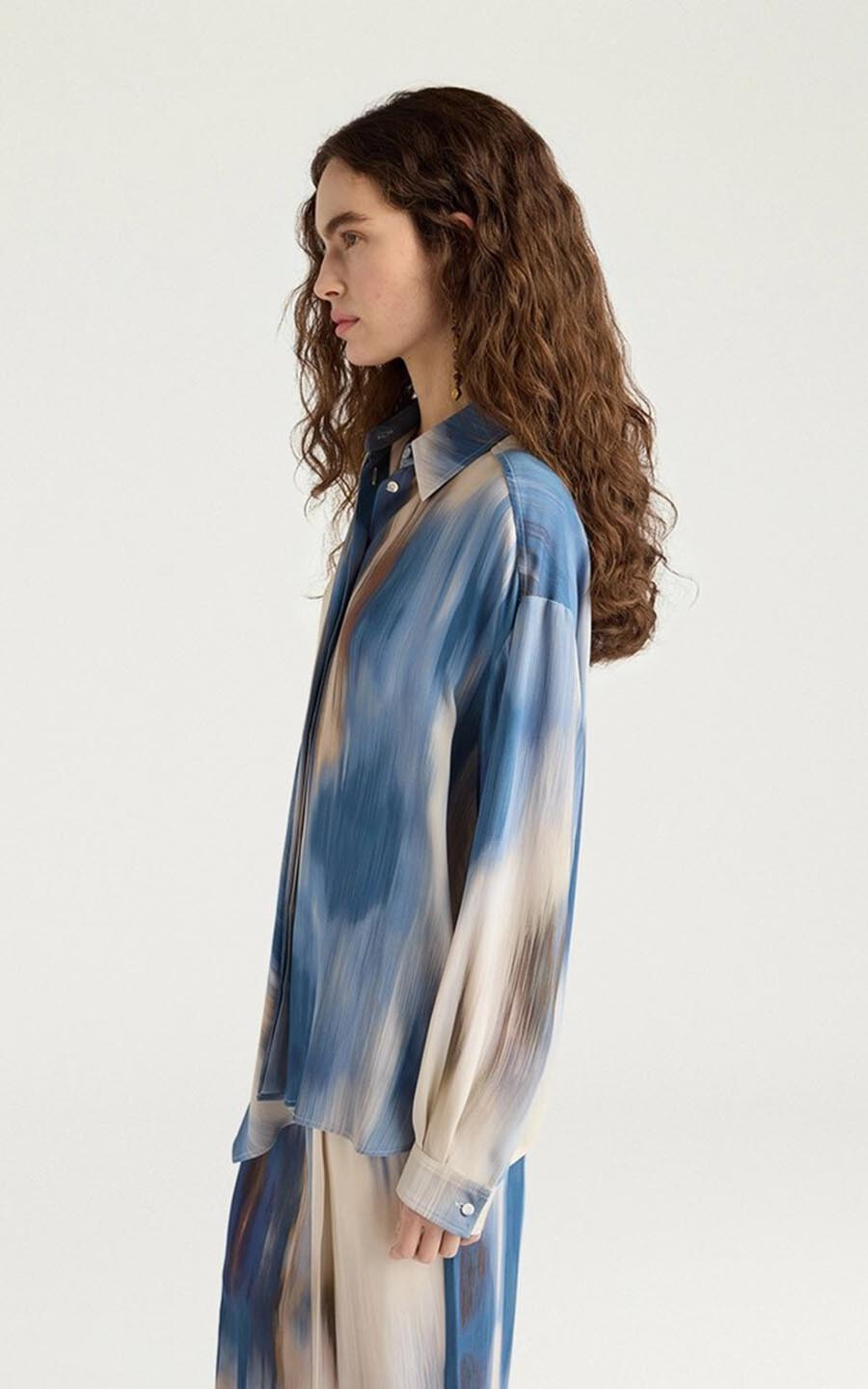 Blauw Blouse