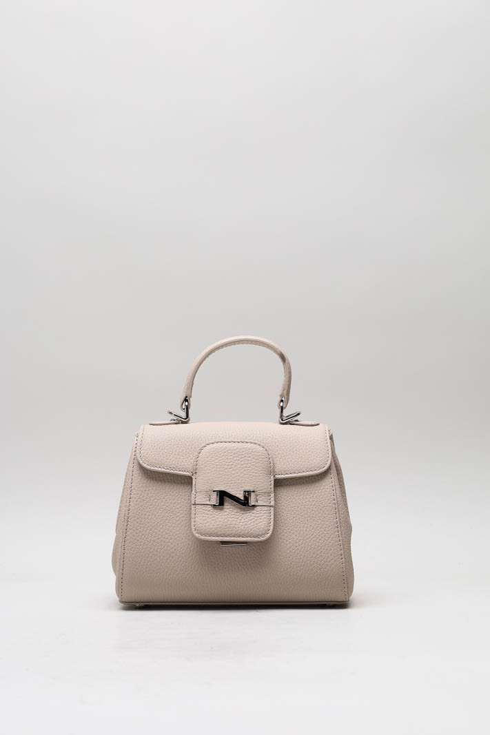 Beige Handtas