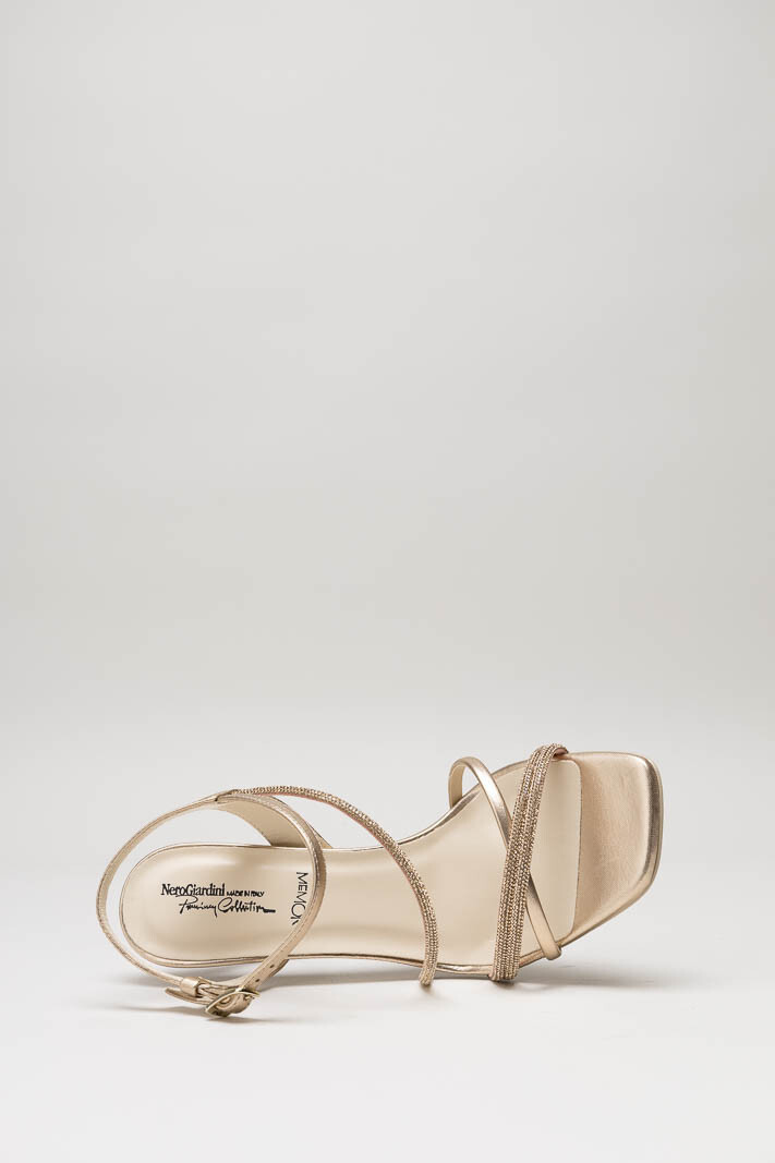 Rosegoud Sandaal hak image