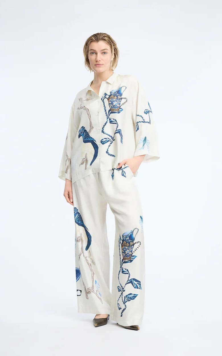 Ecru Broek