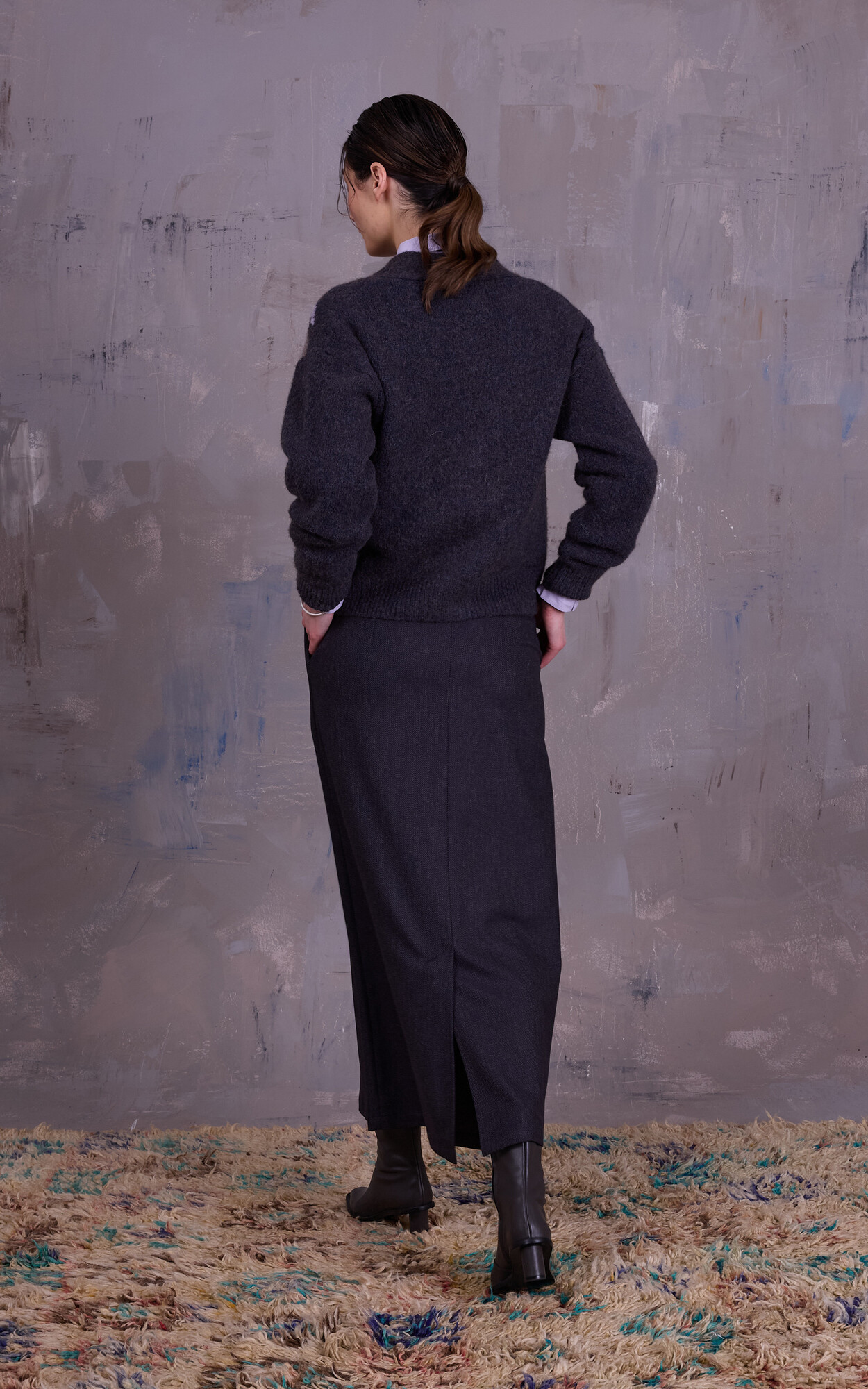 zoom in on Blauw Cardigan image Blauw Cardigan image