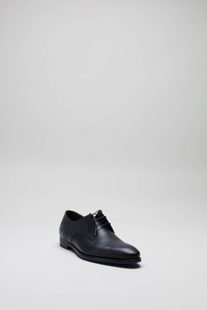 zoom in on Donkerblauw Veterschoen image Donkerblauw Veterschoen image