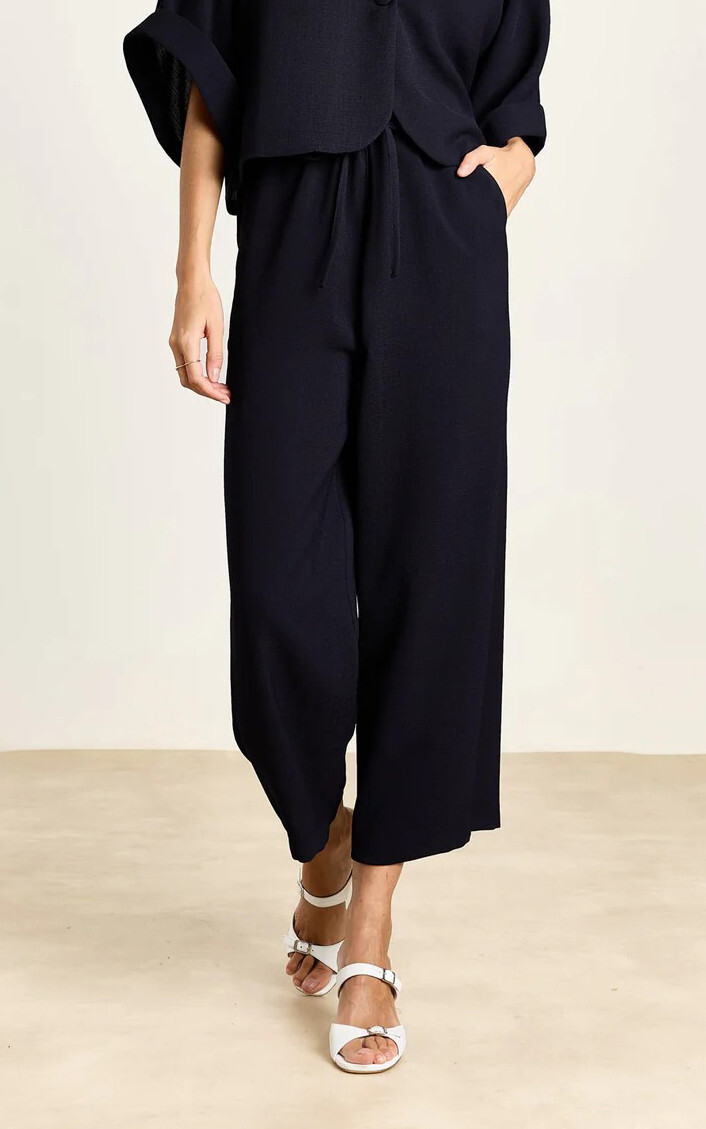 Marineblauw Broek