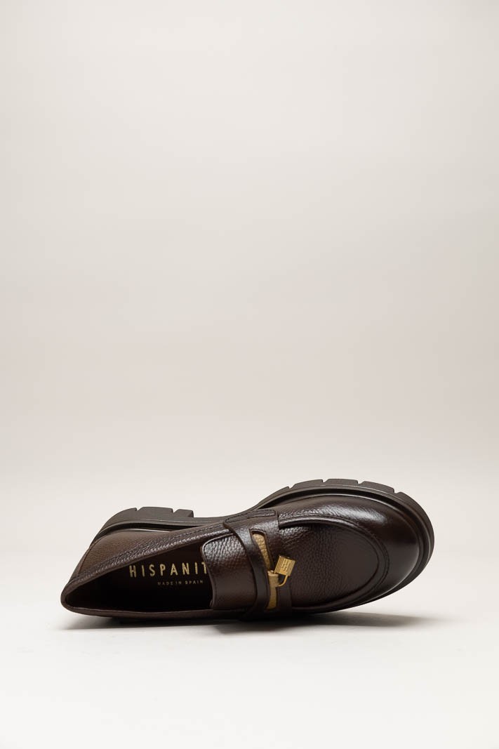 Donkerbruin Mocassin image
