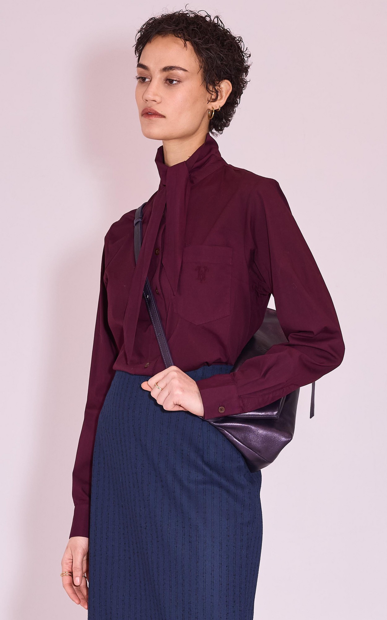 Aubergine Hemd