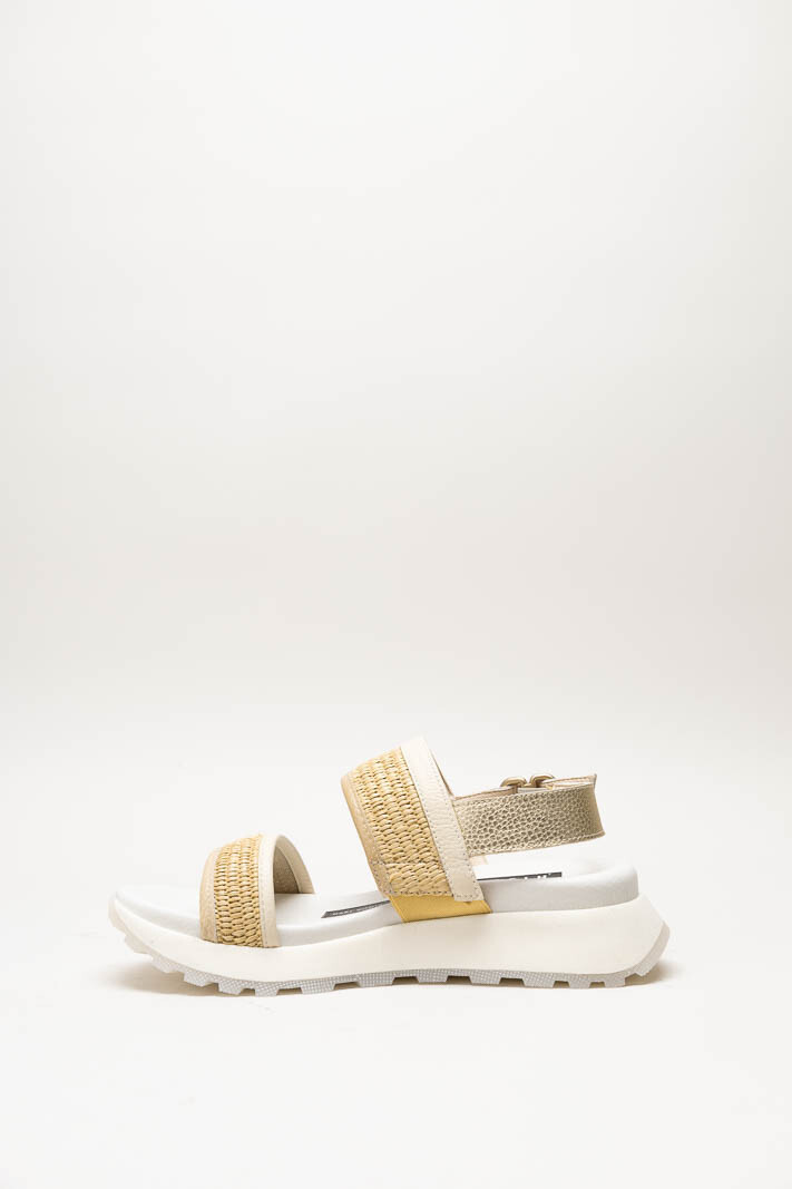 Beige Sandaal plat image