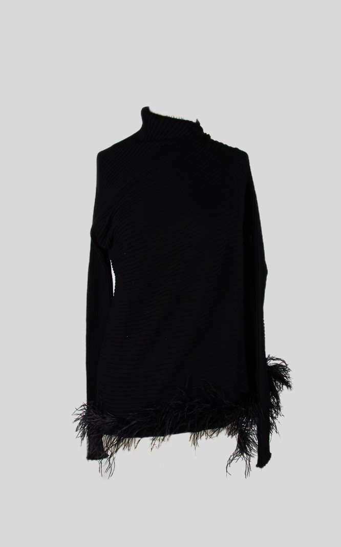 Zwart Sweater/trui