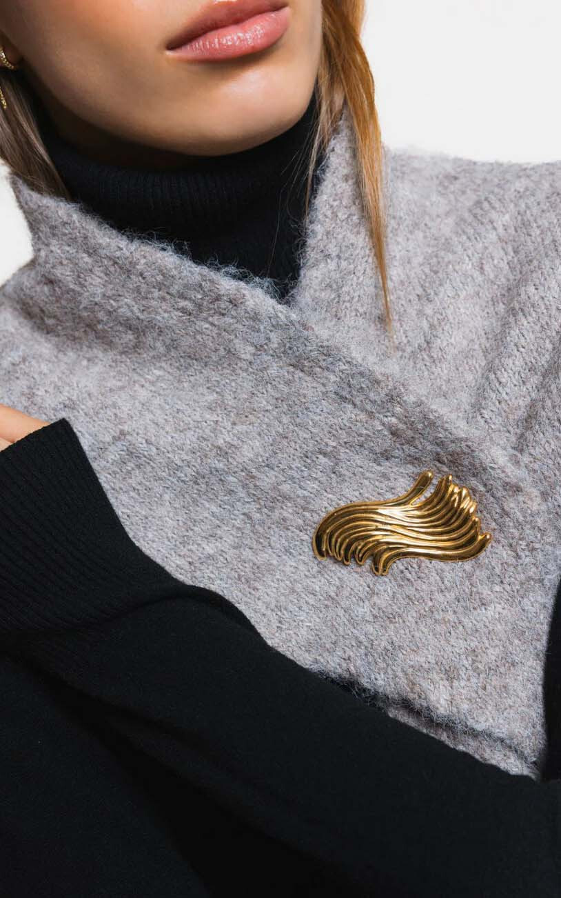 Goud Broche