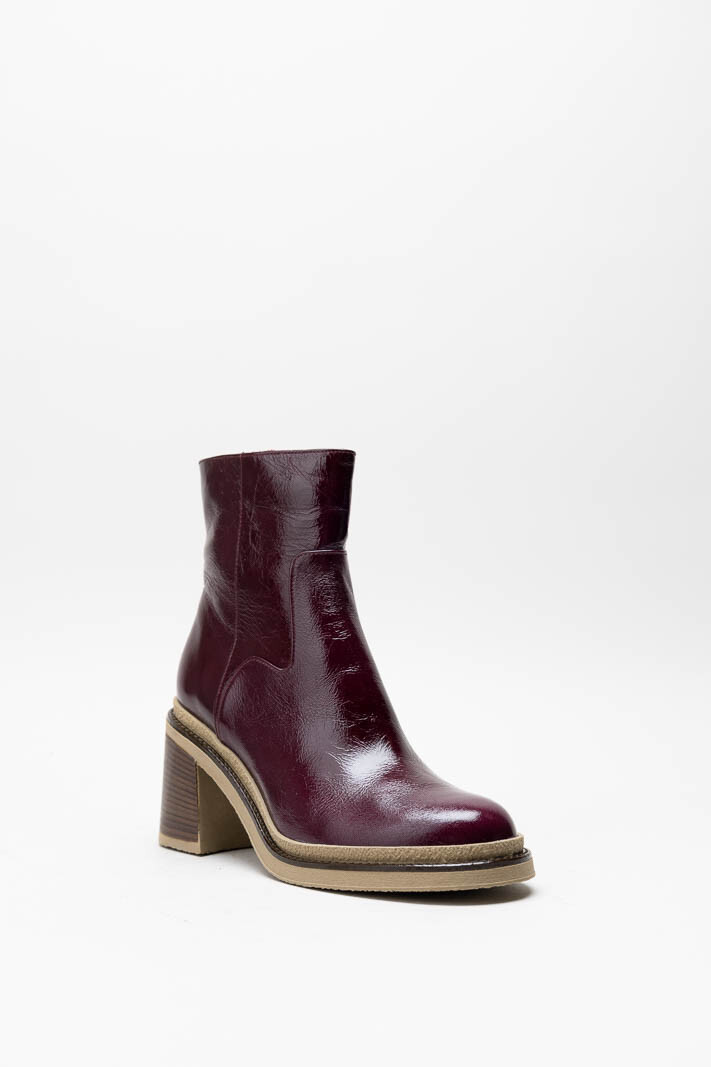 Bordeaux Enkellaars hak