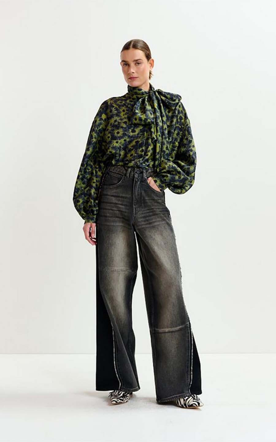 Groen Blouse