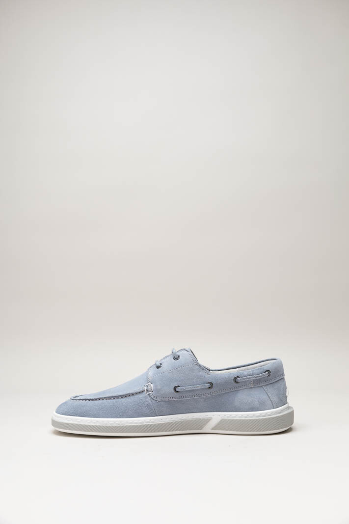 Lichtblauw Bootschoen image