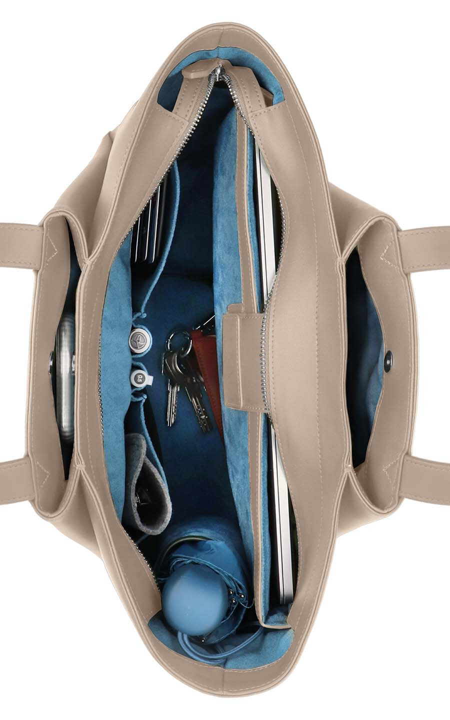 Taupe Schoudertas image