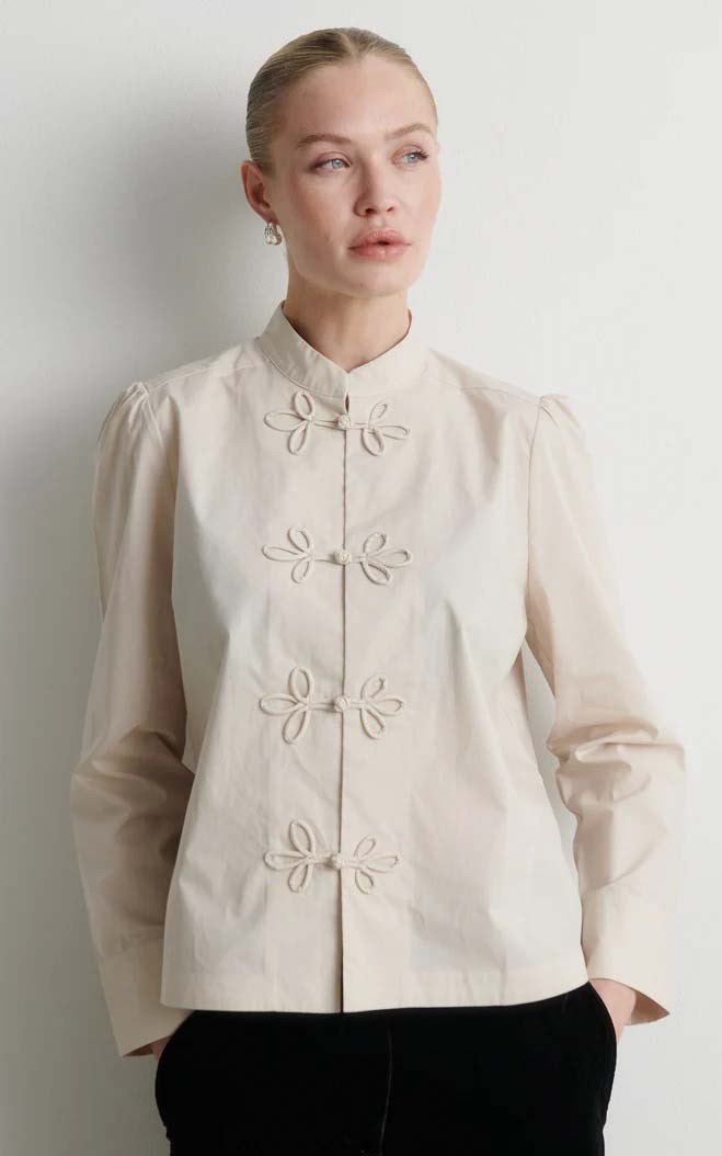 Beige Blouse
