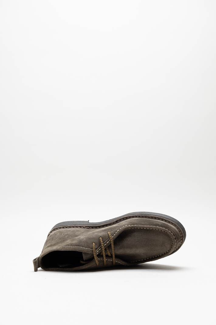 zoom in on Kaki Veterschoen hoog image Kaki Veterschoen hoog image