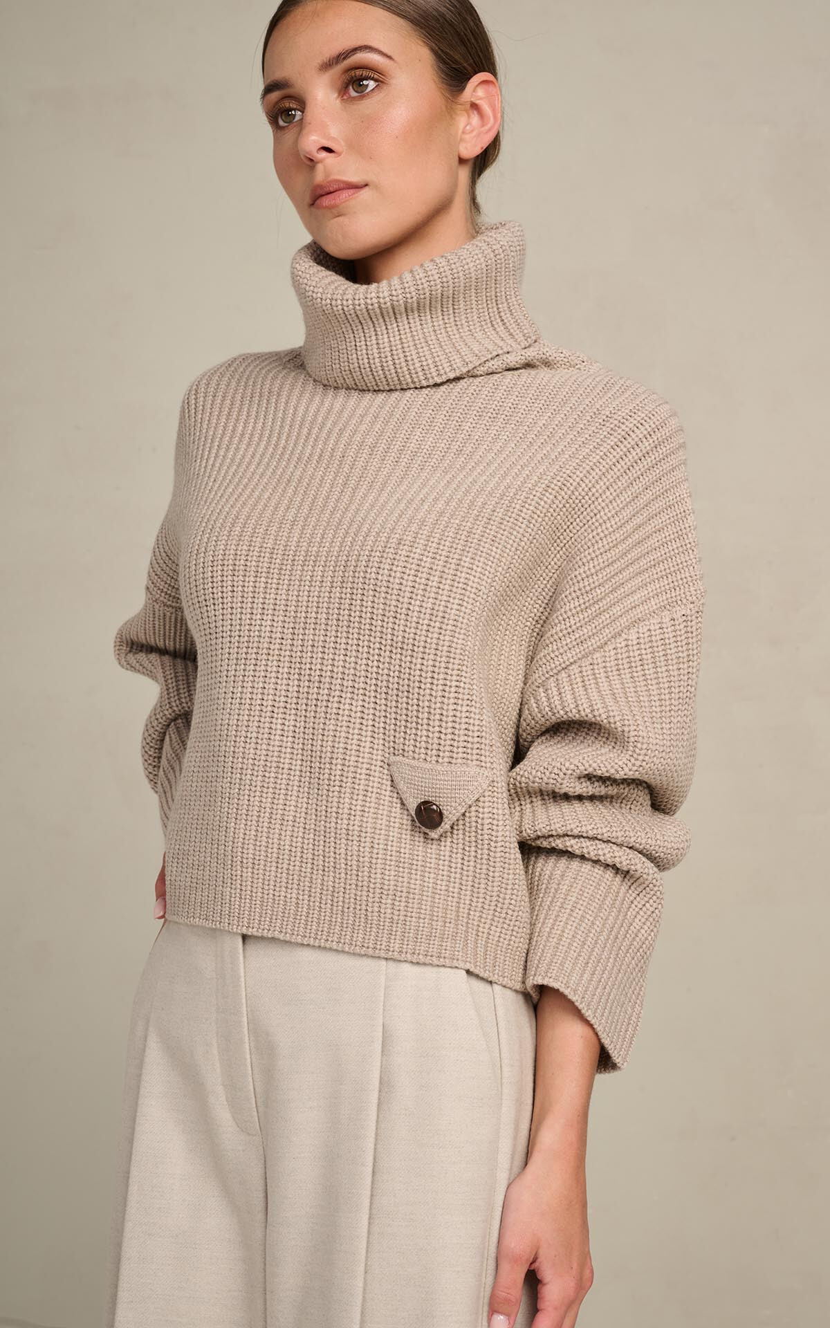 Lichtgrijs Sweater/trui