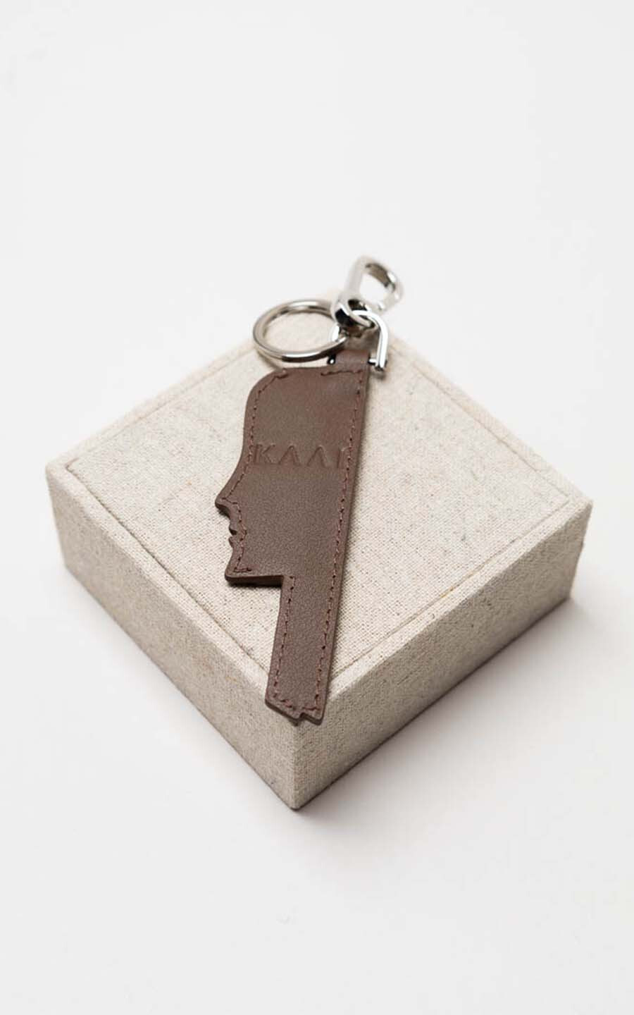 Bruin/cognac Sleutelhangers image