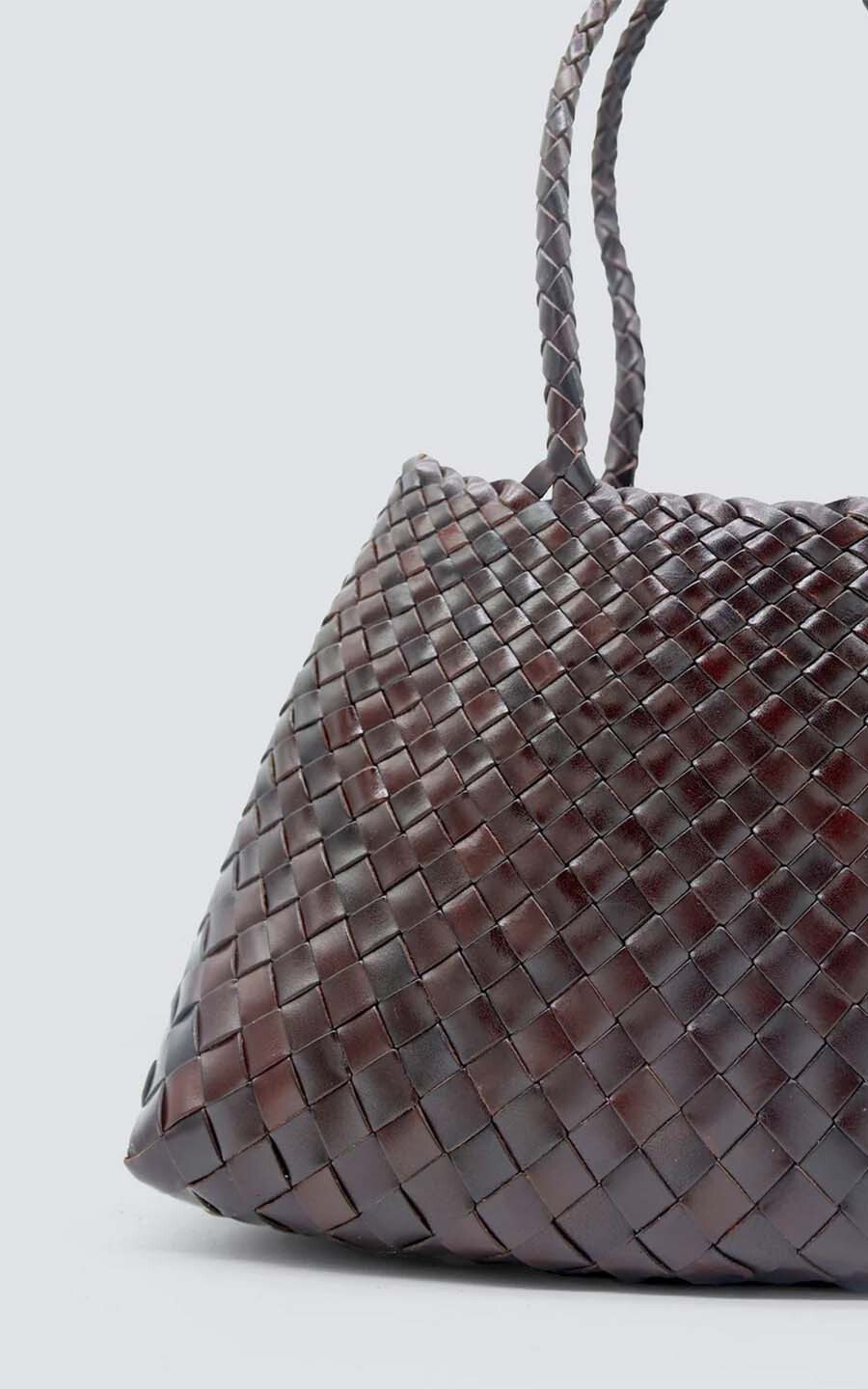 Donkerbruin Handtas image