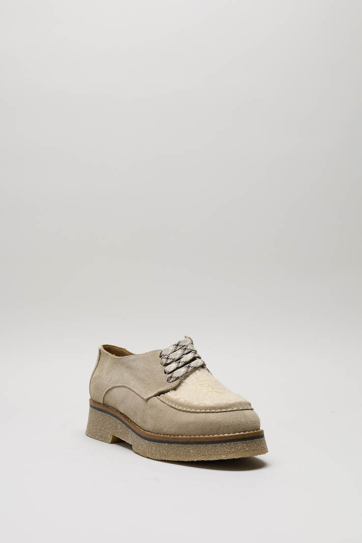 Beige Veterschoen