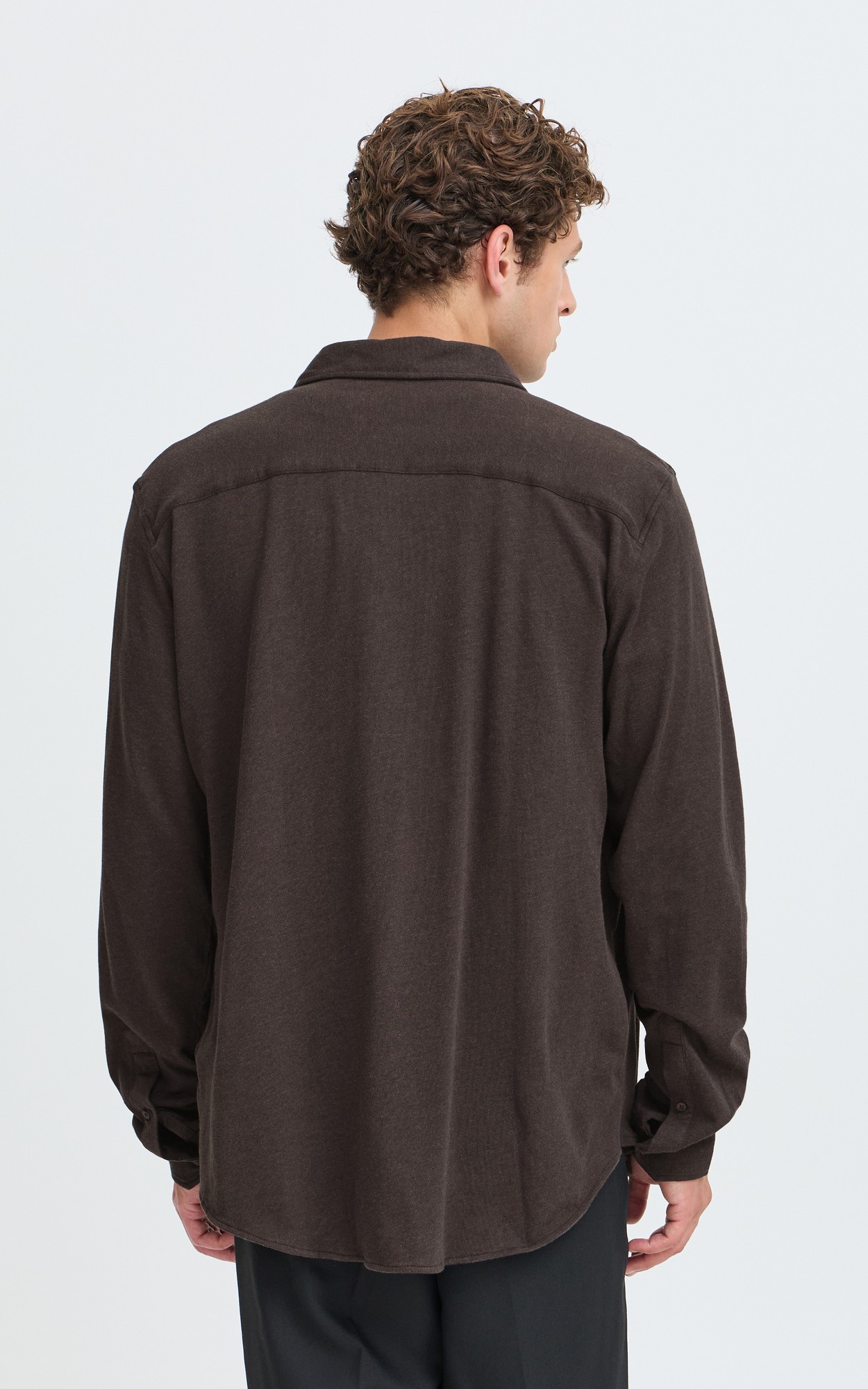Donkerbruin Hemd image