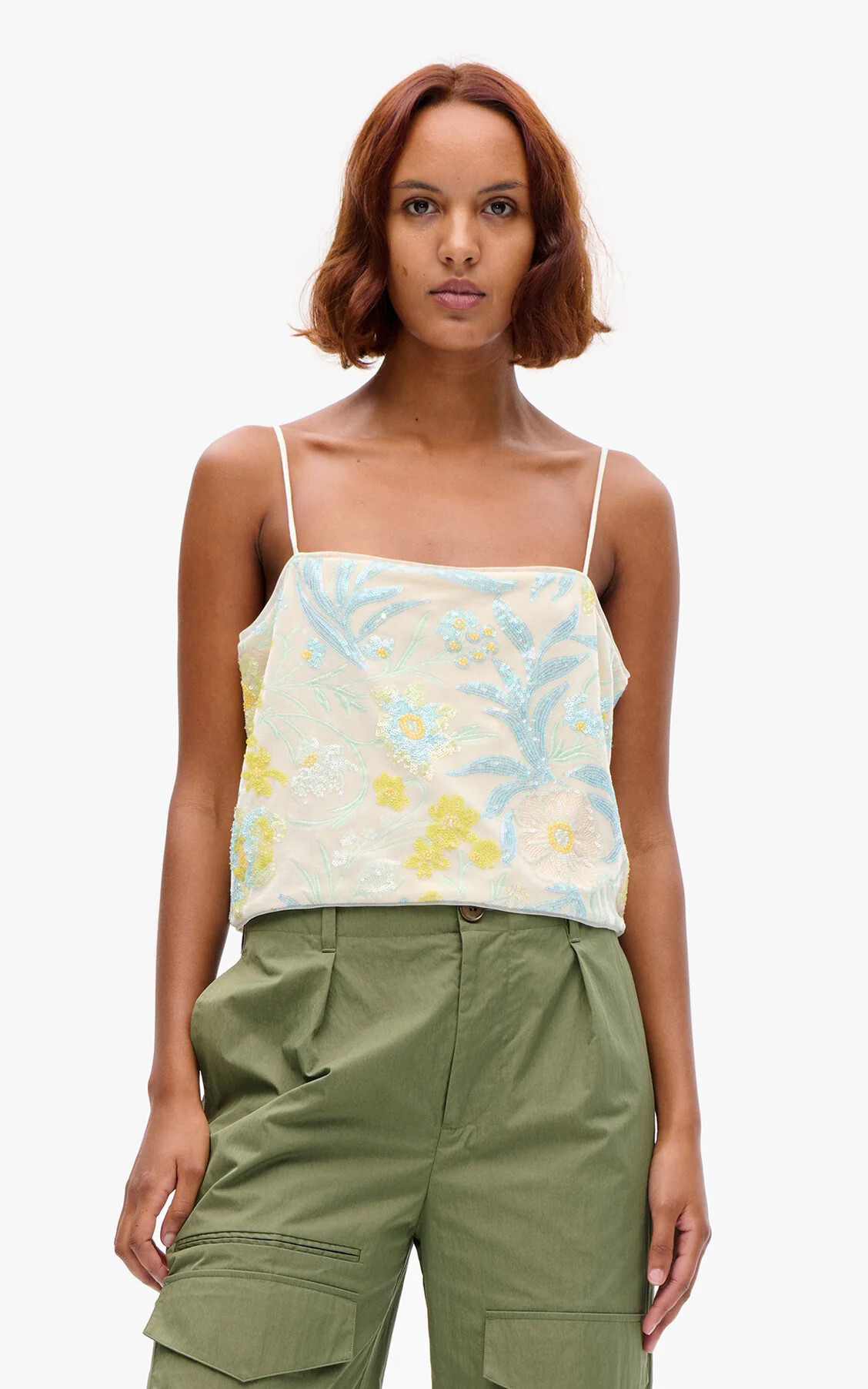 Ecru T-shirt/top