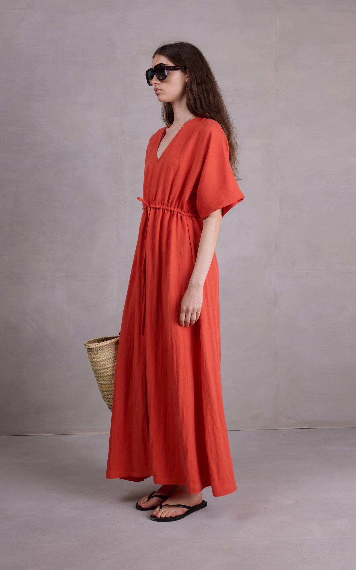 zoom in on Oranje Jurk image Oranje Jurk image