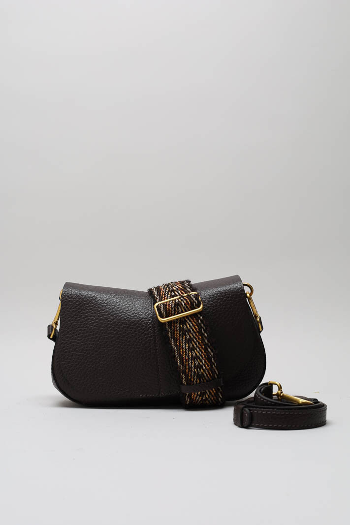 Donkerbruin Cross body