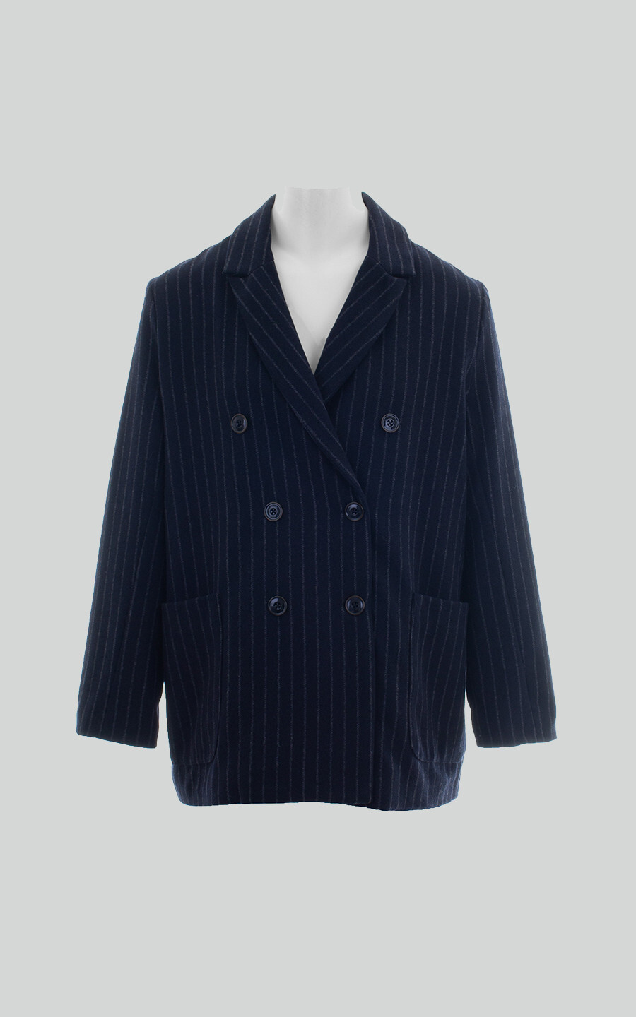 Marineblauw Blazer