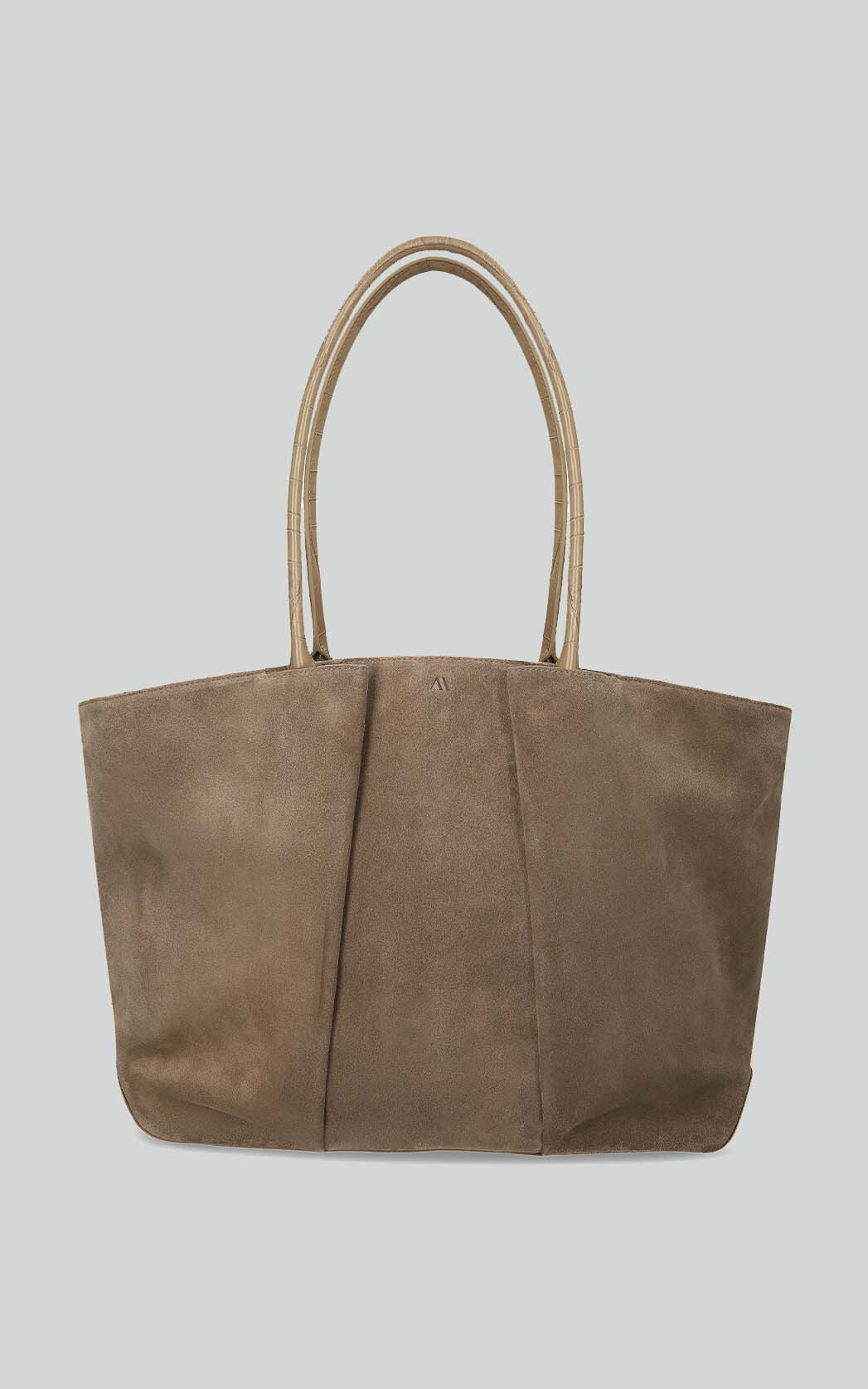 Taupe Schoudertas