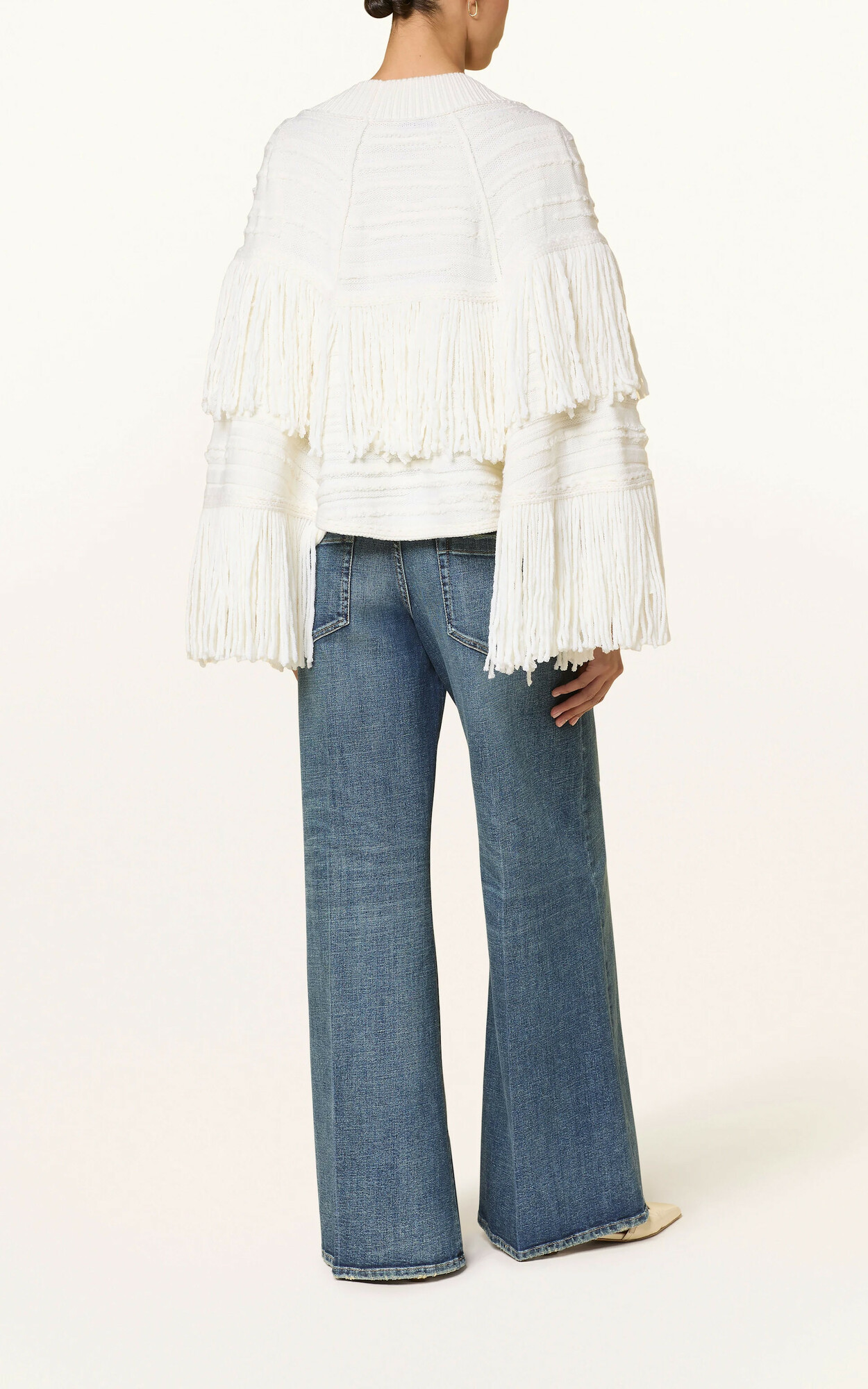 Gebroken wit Sweater/trui