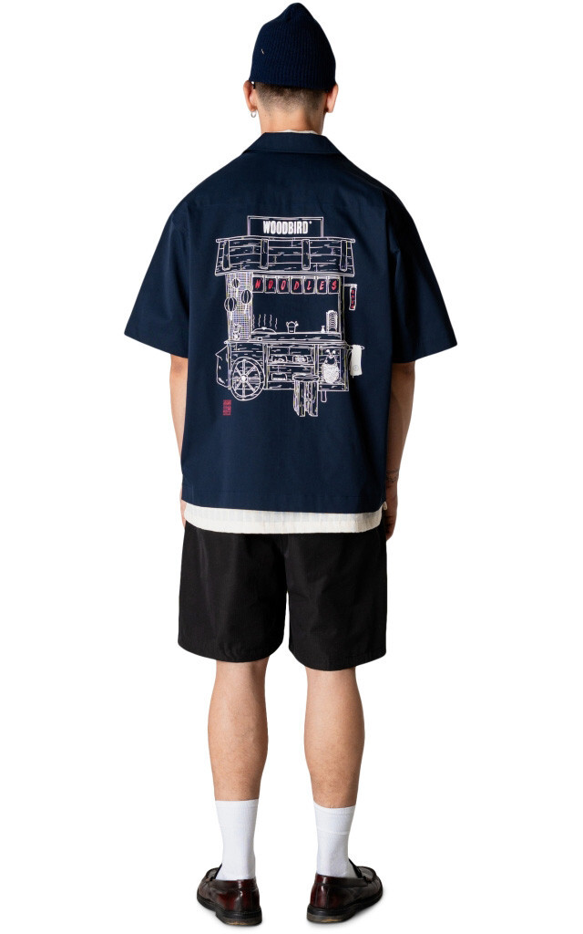 Donkerblauw Hemd