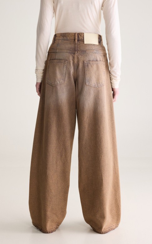 Bruin Jeansbroek