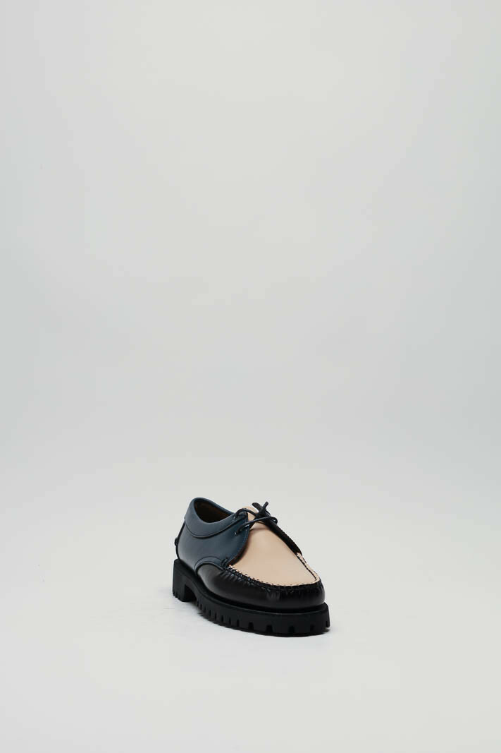 Blauw Veterschoen