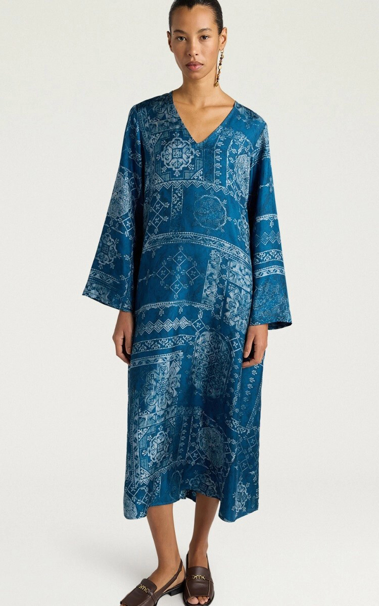 Blauw Jurk image