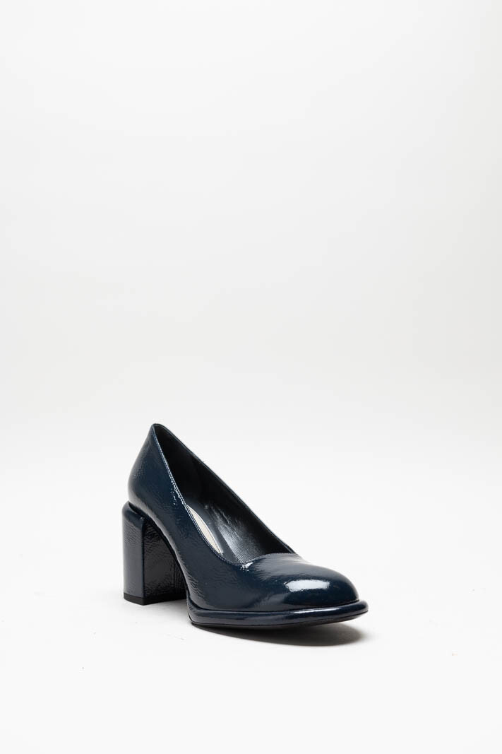 Donkerblauw Pump