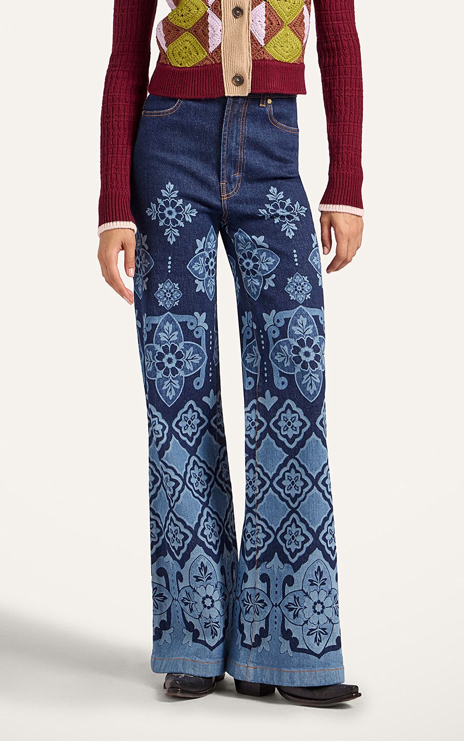 Blauw Jeansbroek