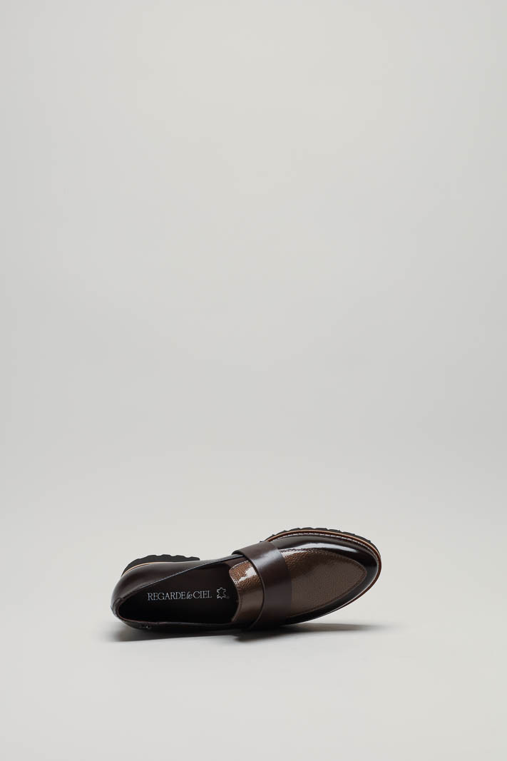 zoom in on Donkerbruin Mocassin image Donkerbruin Mocassin image
