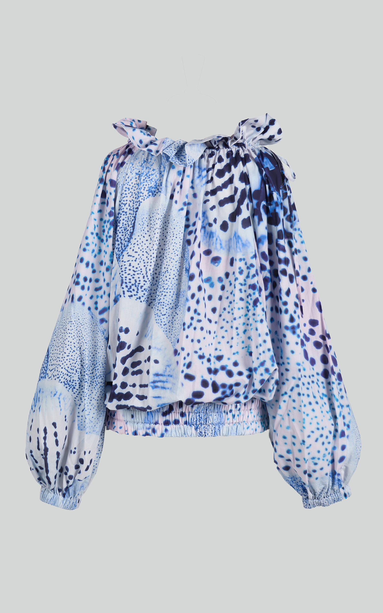 Blauw Blouse