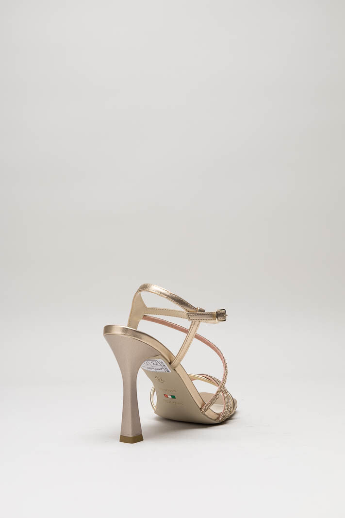 Rosegoud Sandaal hak image