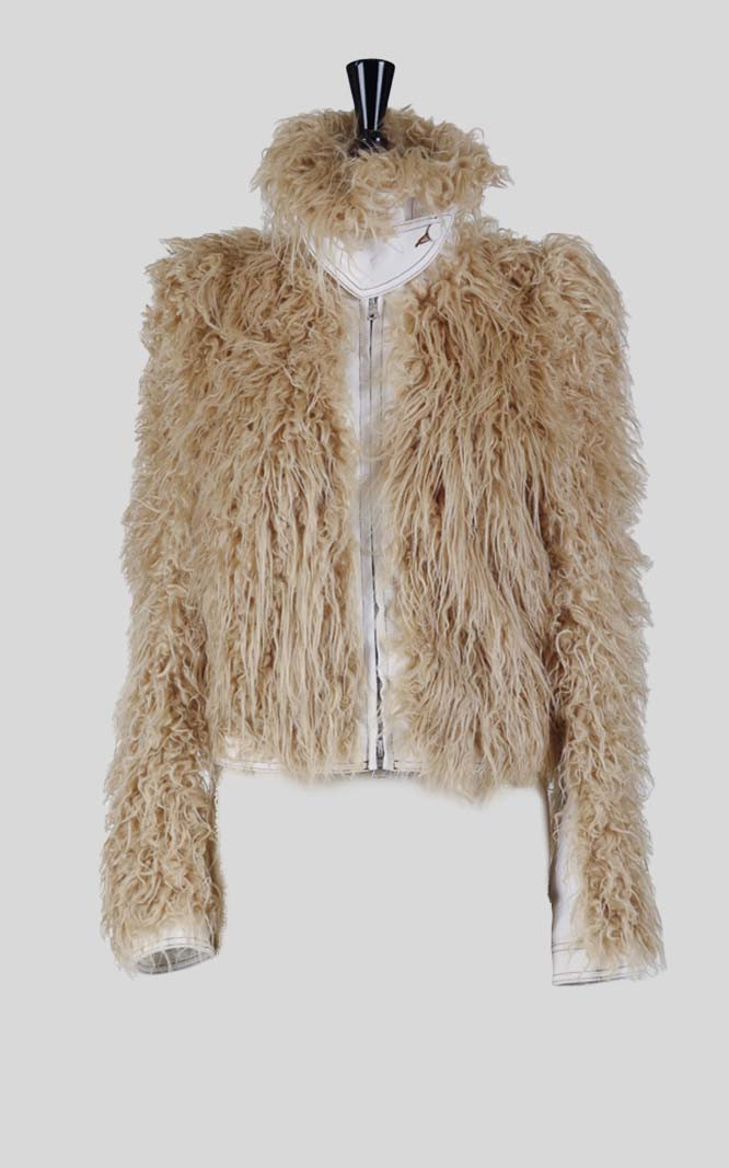 Lichtbeige Jas