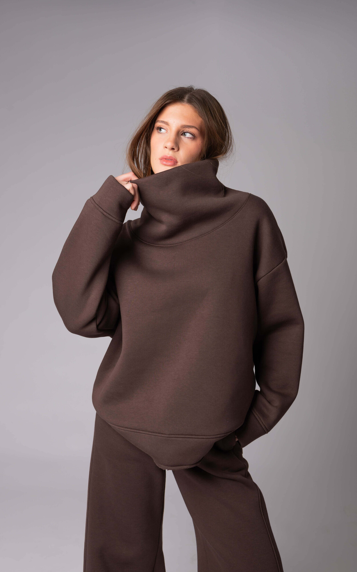 Bruin Sweater/trui
